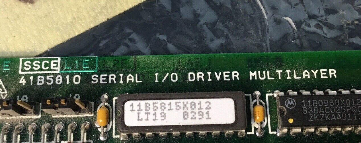 FISHER ROSEMOUNT CL7675X1-A5 CL7675X1-BA1 41B5810 SERIAL I/O DRIVER Board 3E-6