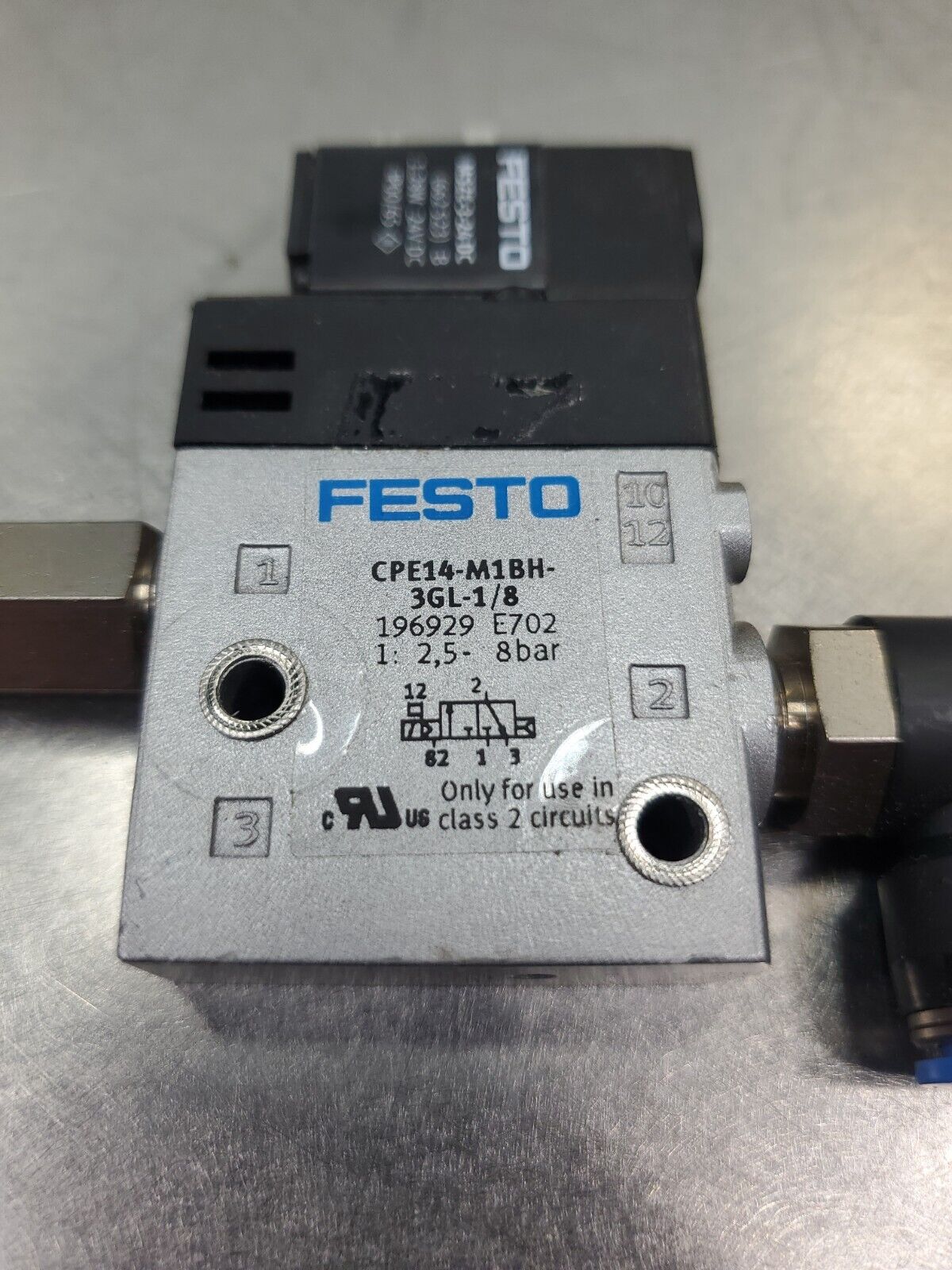 Festo CPE14-M1BH-3GL-1/8 Solenoid Valve.                                    6D-2