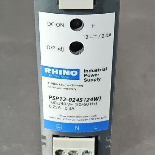 RHINO PSP12-024S Power Supply                                   Loc 4E-18