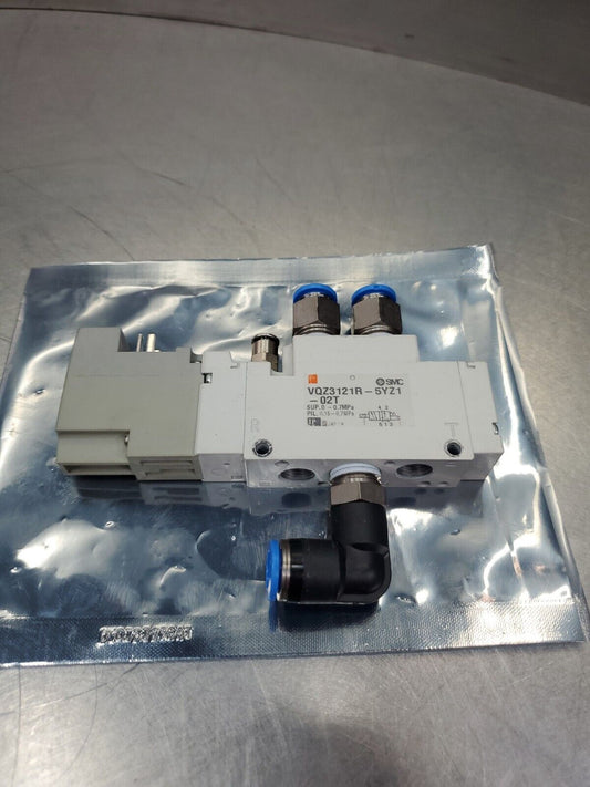 SMC VQZ3121R-5YZ1-02T 0-0.7MPa Solenoid Valve.                             6D-14