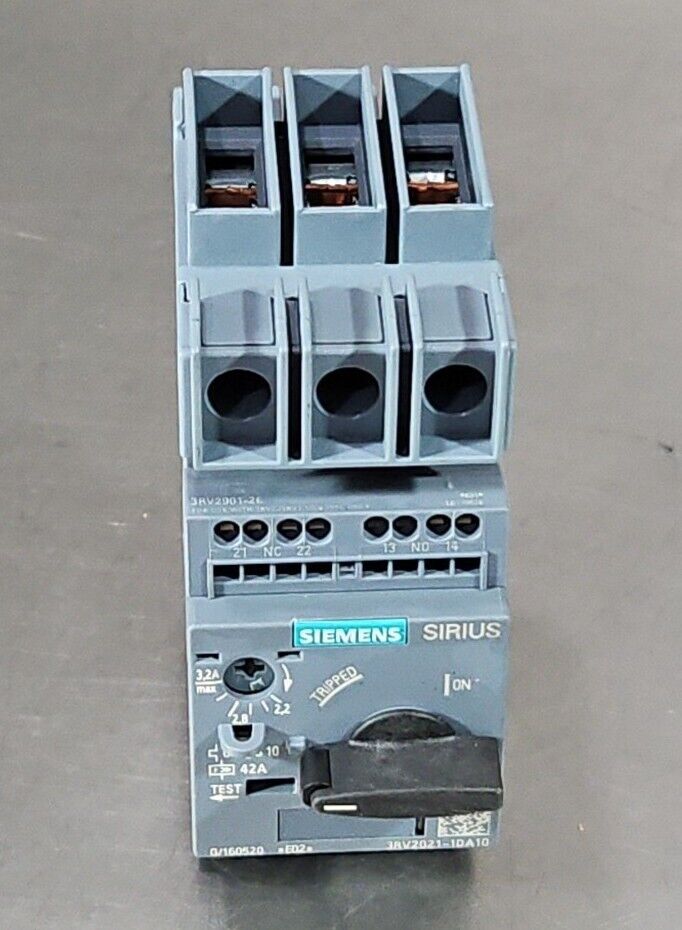 Siemens 3RV2021-1DA10 Circuit Breaker                                   4E-17