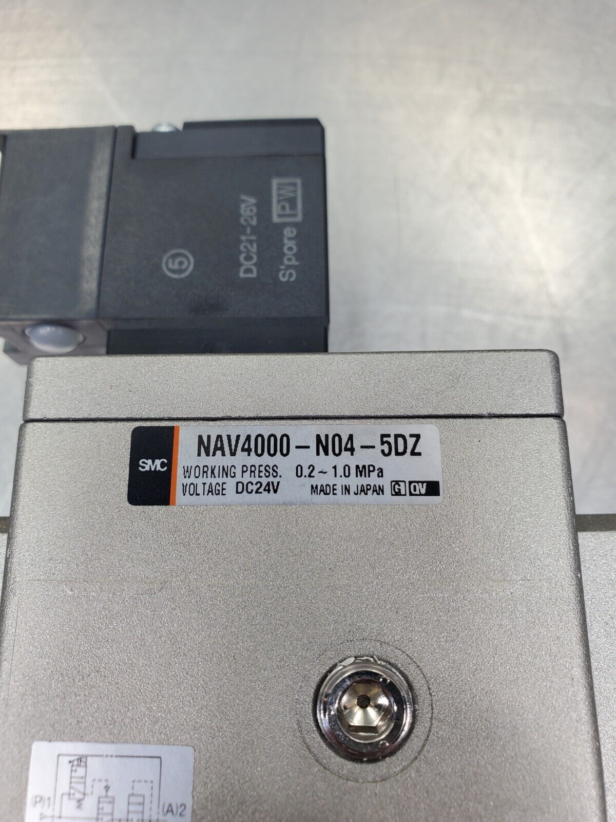 SMC NAV4000-N04-5DZ Pneumatic Soft Start Valve.                               6E