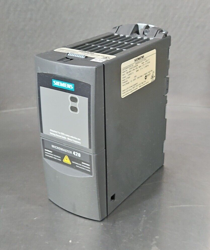 Siemens 6SE6420-2UD17-5AA1 Inverter.     Loc 1D-1