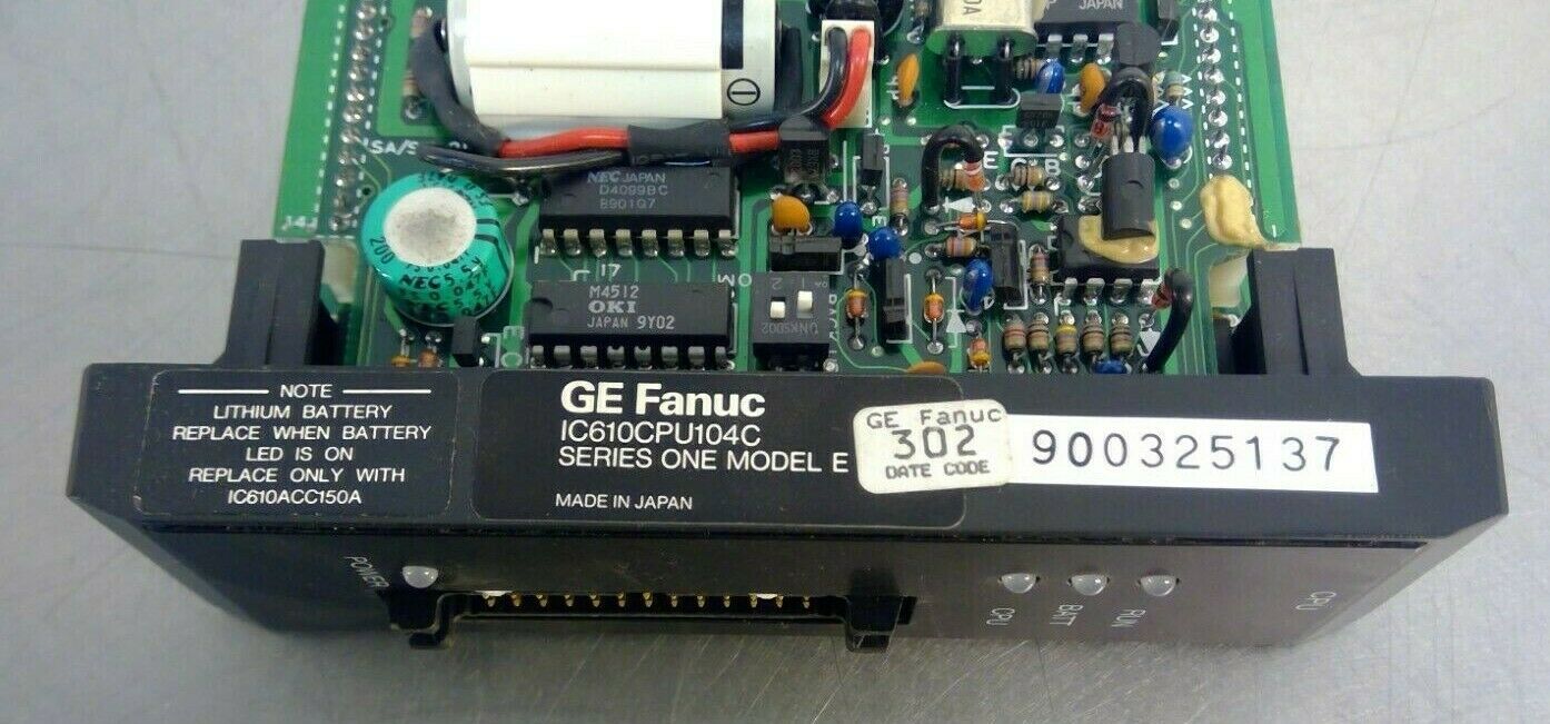 GE Fanuc - IC610CPU104C - CPU Module                                       3D-23