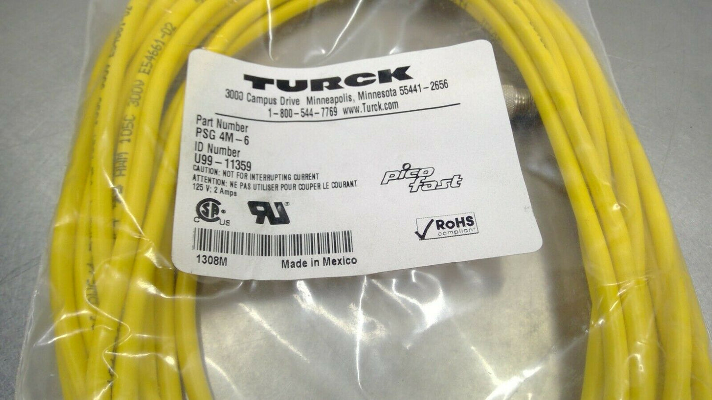 TURCK PSG 4M-6 Cable                                                STC4