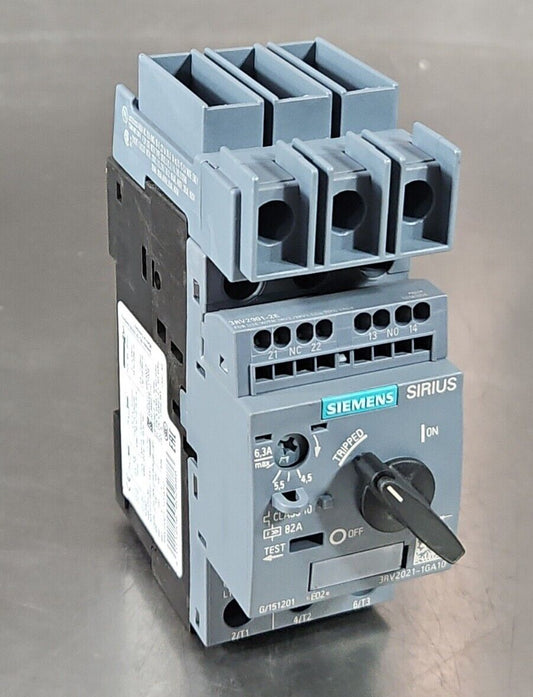 Siemens 3RV2021-1GA10 SIRIUS Circuit Breaker.                              4E-24