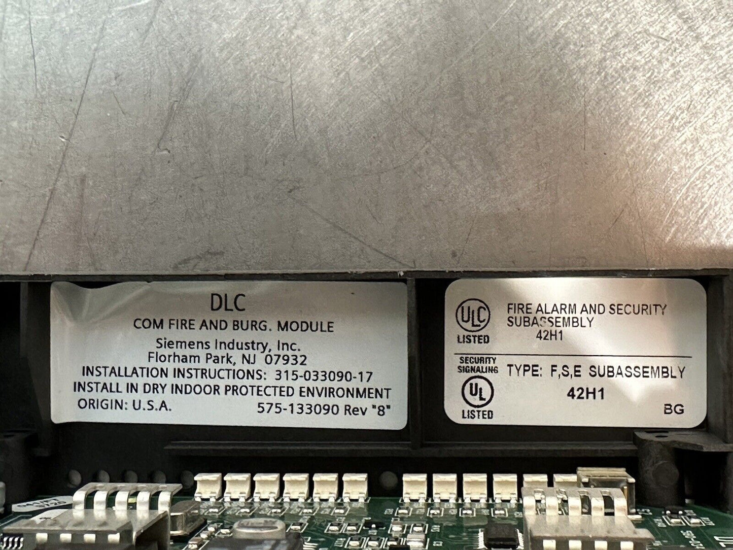 Siemens DLC Device Loop Card Fire 315-033090 (BIN-1.4.2)