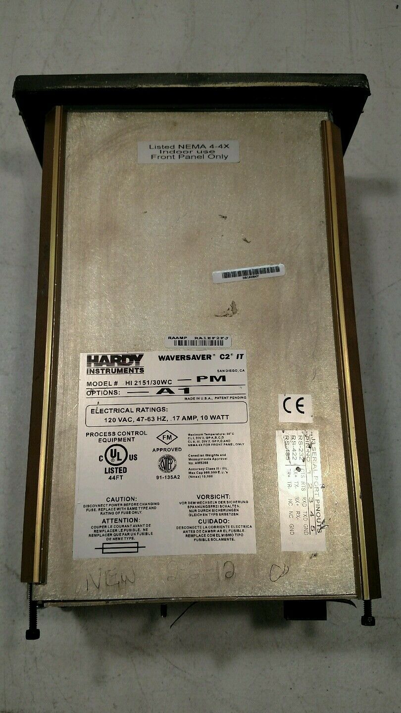 Hardy Instruments HI2151/20WC-PM Digital Weight Indicator