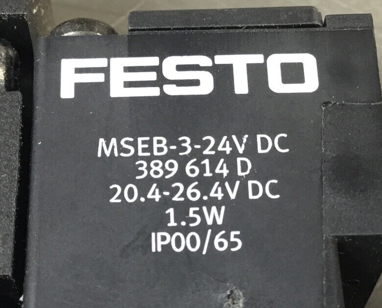 FESTO  CPE18-M1H-5LS-1/4  163146  Solenoid Valve    6E