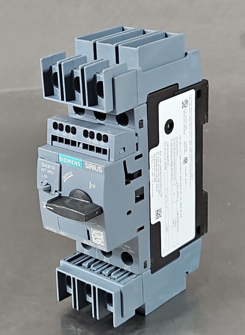 Siemens 3RV2811-1HD10 SIRIUS Circuit Breaker.                              4D-18