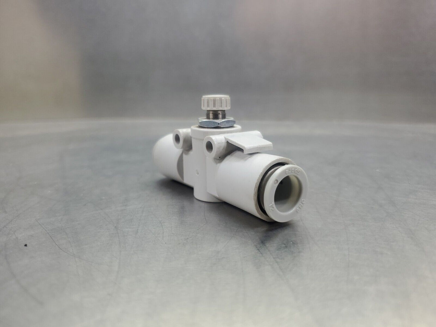 SMC AS3002F Speed Control Valve, 12MM Tube, 3/8 In Stem.                   6D-11