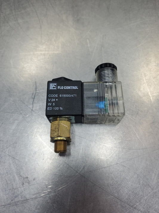 FLO CONTROL 619000/471 24VDC Solenoid Valves.                           6D-16/17