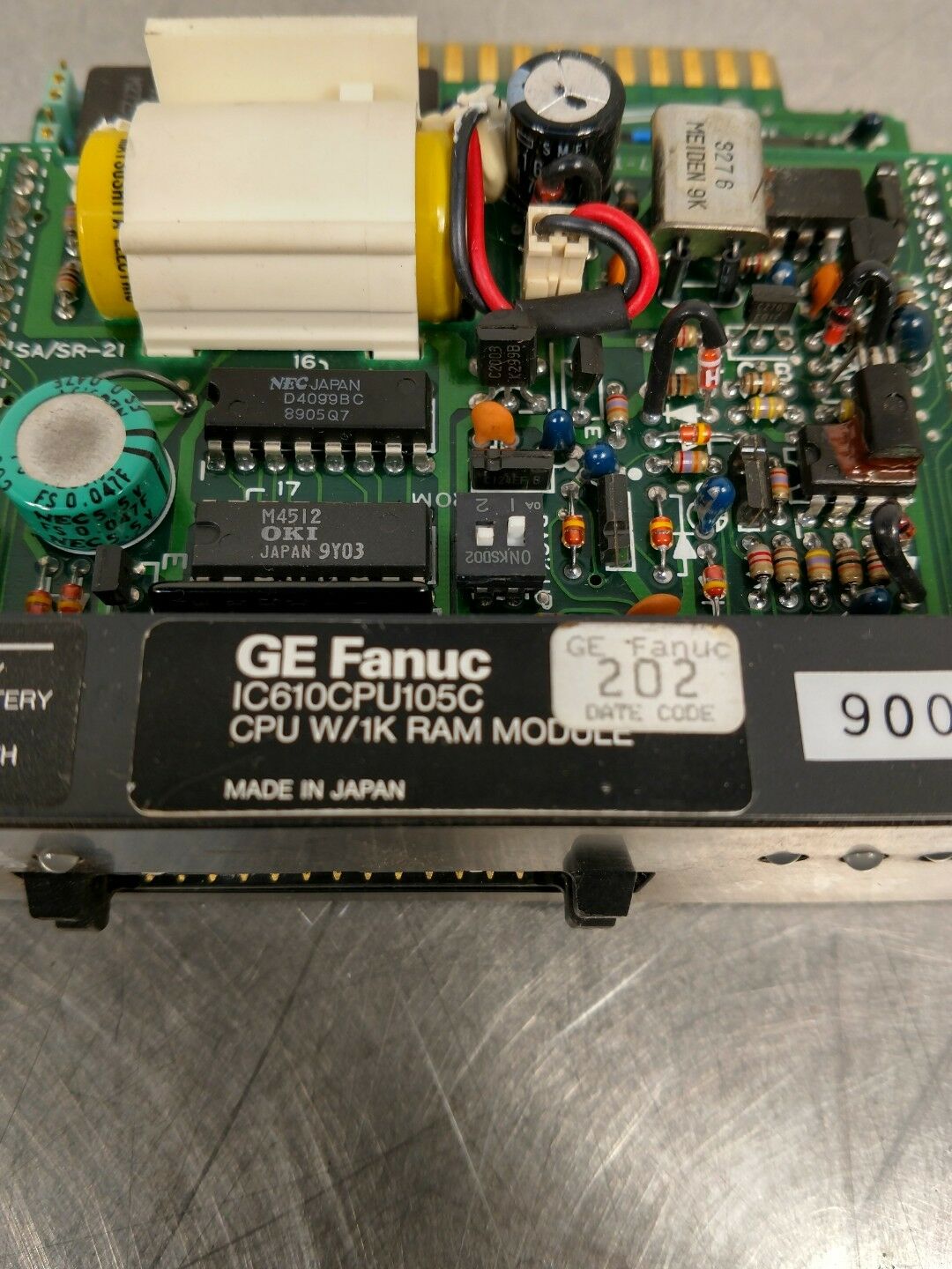 GE FANUC IC610CPU105C CPU W/1K RAM Module 3F