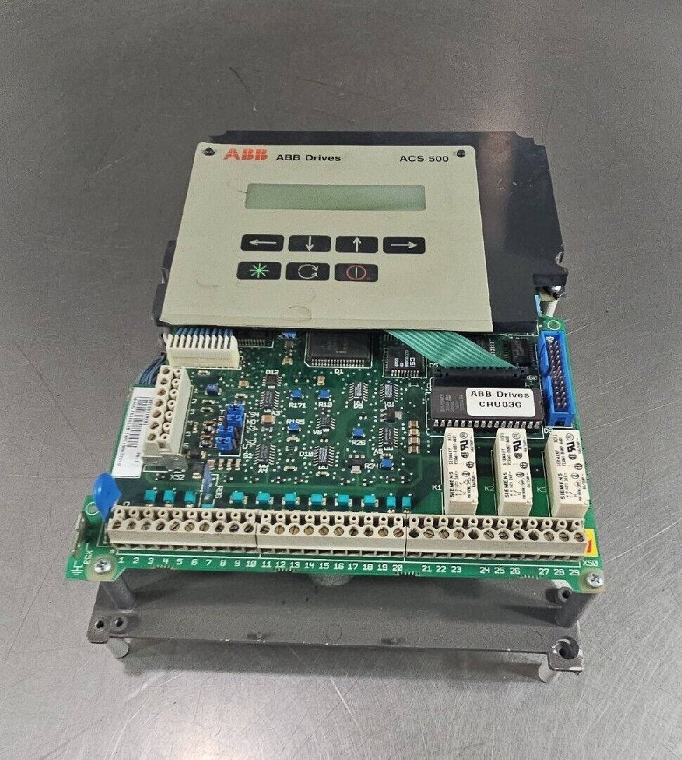 ABB ACS500 Drive Interface Board                                      Loc 3E-12.