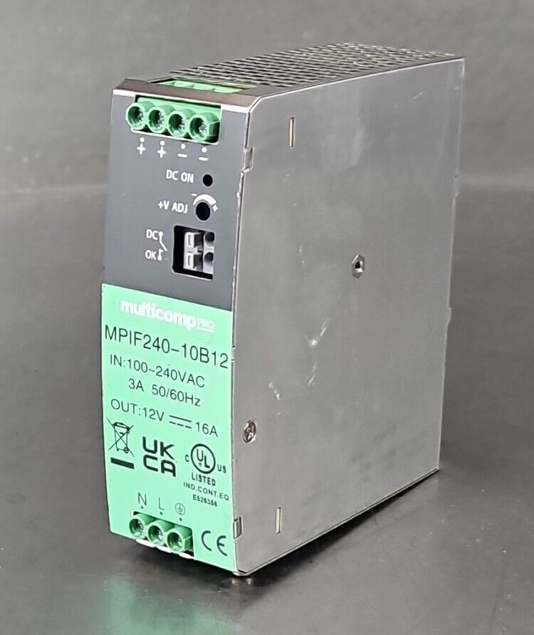 MULTICOMP PRO  MPIF240-10B12 Power Supply.                             Loc4C-18