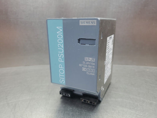 Siemens SITOP PSU200M (6EP1334-3BA10) 24VDC 10A Power Supply.               4D-1