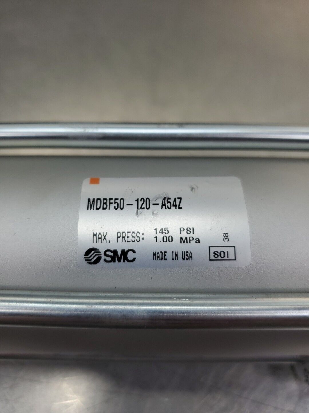 SMC MDBF50-120-A54Z Pneumatic Cylinder.                                    6B-13