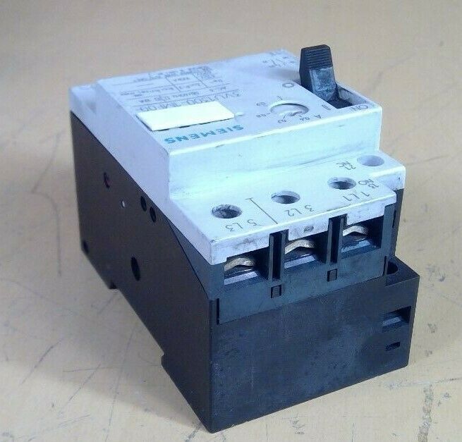 Siemens 3VU1300-1MF00 3 Pole Motor Starter / Protector                        4H