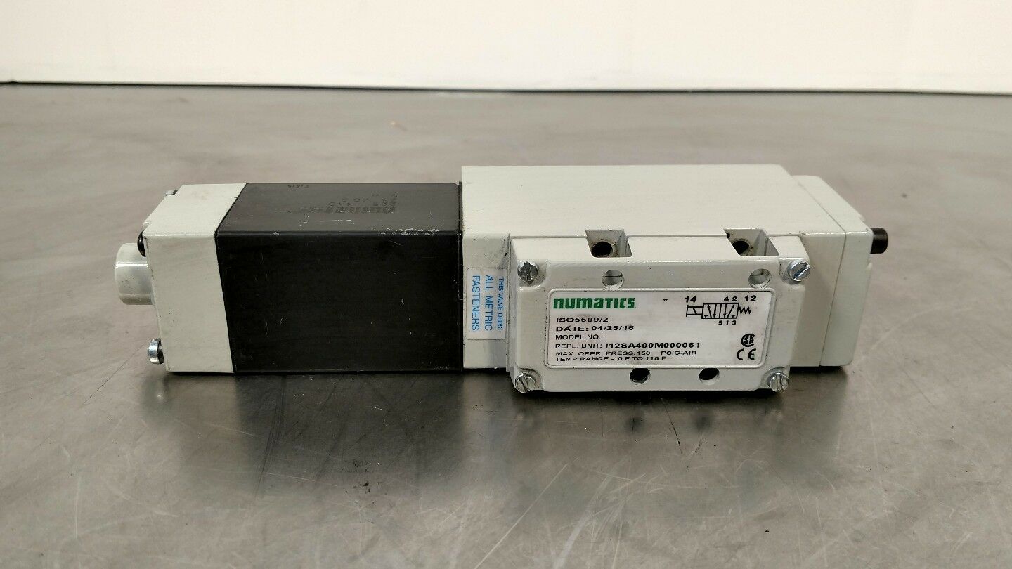 Numatics ISO5599/2 I12SA400M000061 Pneumatic Valve 6E