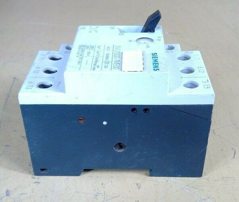 Siemens 3VU1300-1ME00 3 Pole Motor Starter / Protector                        4H