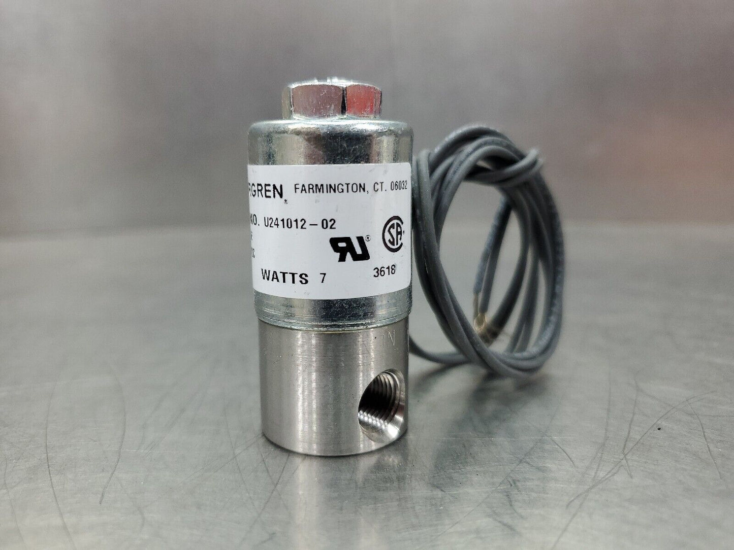 IMI NORGREN U241012-02 24VDC KIP VALVE.                                    6E-14