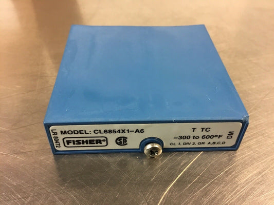 EMERSON FISHER ROSEMOUNT CL6854X1-A6 Type T TC Module -300 to 600 Deg. F Loc.3A