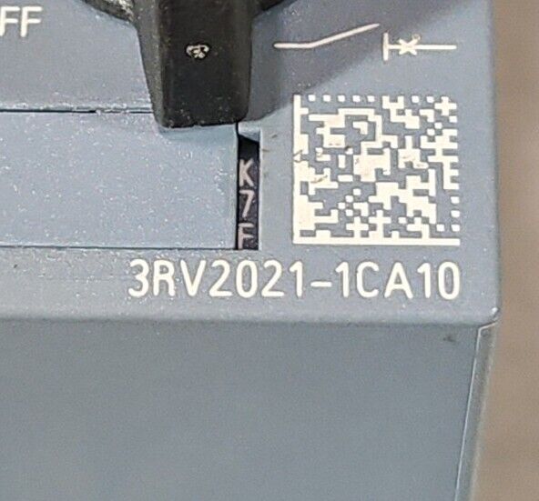 Siemens 3RV2021-1CA10. Circuit Breaker.                               4E-23