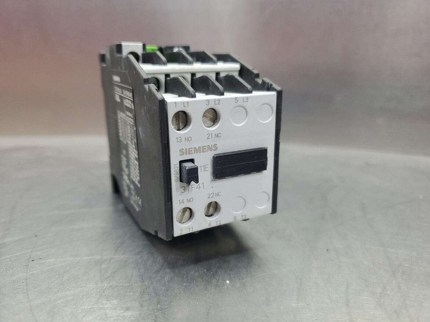 SIEMENS 3TF4111-0A 20A 600V RELAY MODULE                                    4E-8