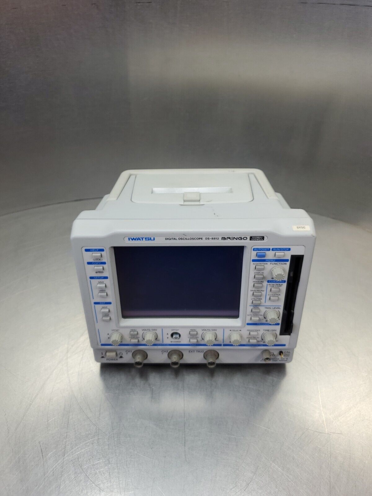 IWATSU DS-8812 100MHz 500MS/s Digital Oscilloscope. 4E-26