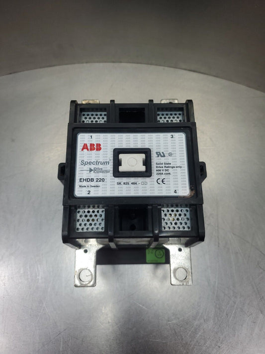 ABB Spectrum SK825484 EHDB 220 600VDC 220A Drive Contactor.                   4B