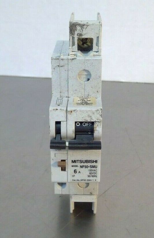 Mitsubishi Electric -  NF50-SMU 1 6 - 1P 6A No-Fuse Breaker - AX-05SMU        4D