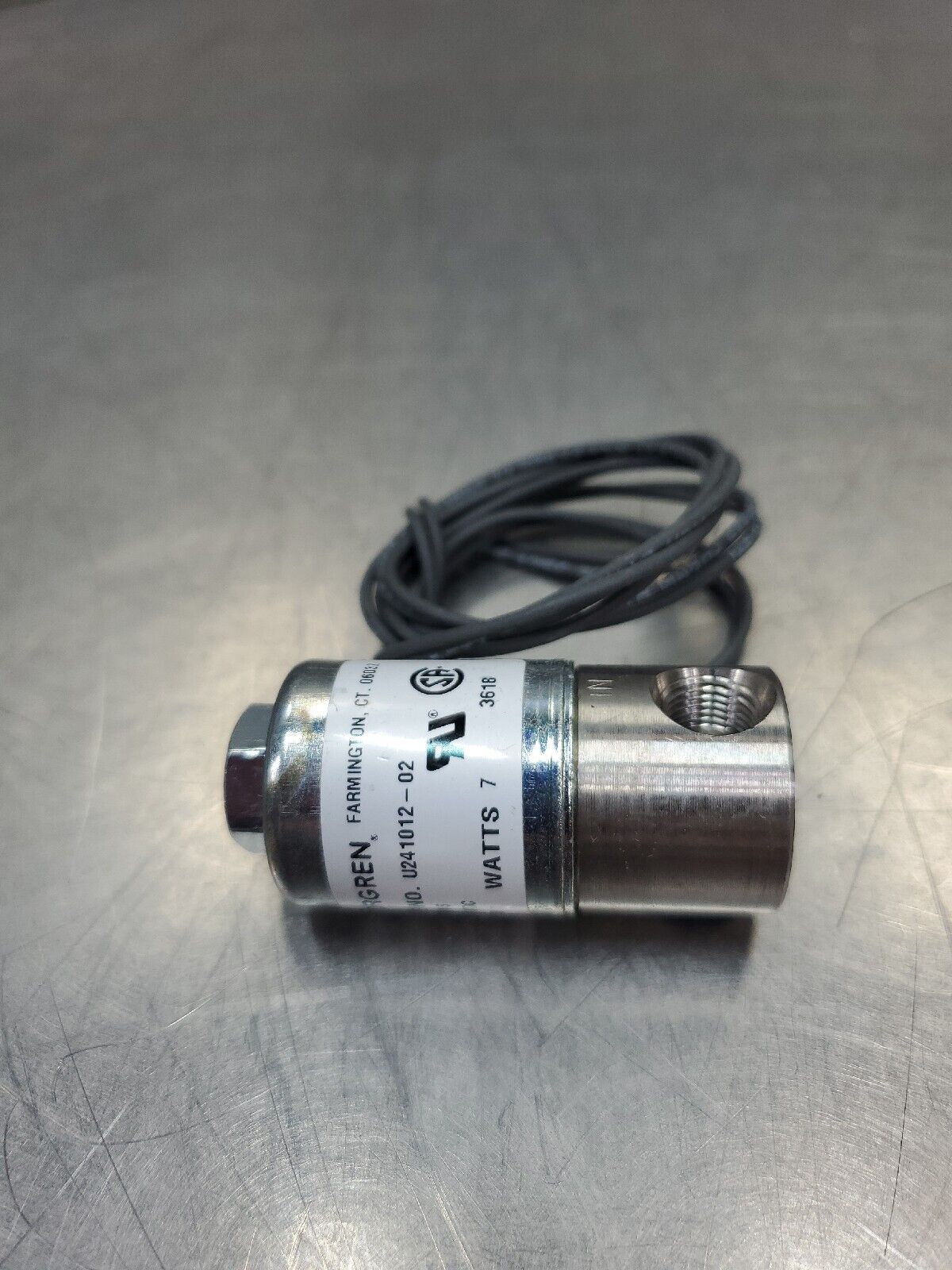 IMI NORGREN U241012-02 24VDC KIP VALVE.                                    6E-14