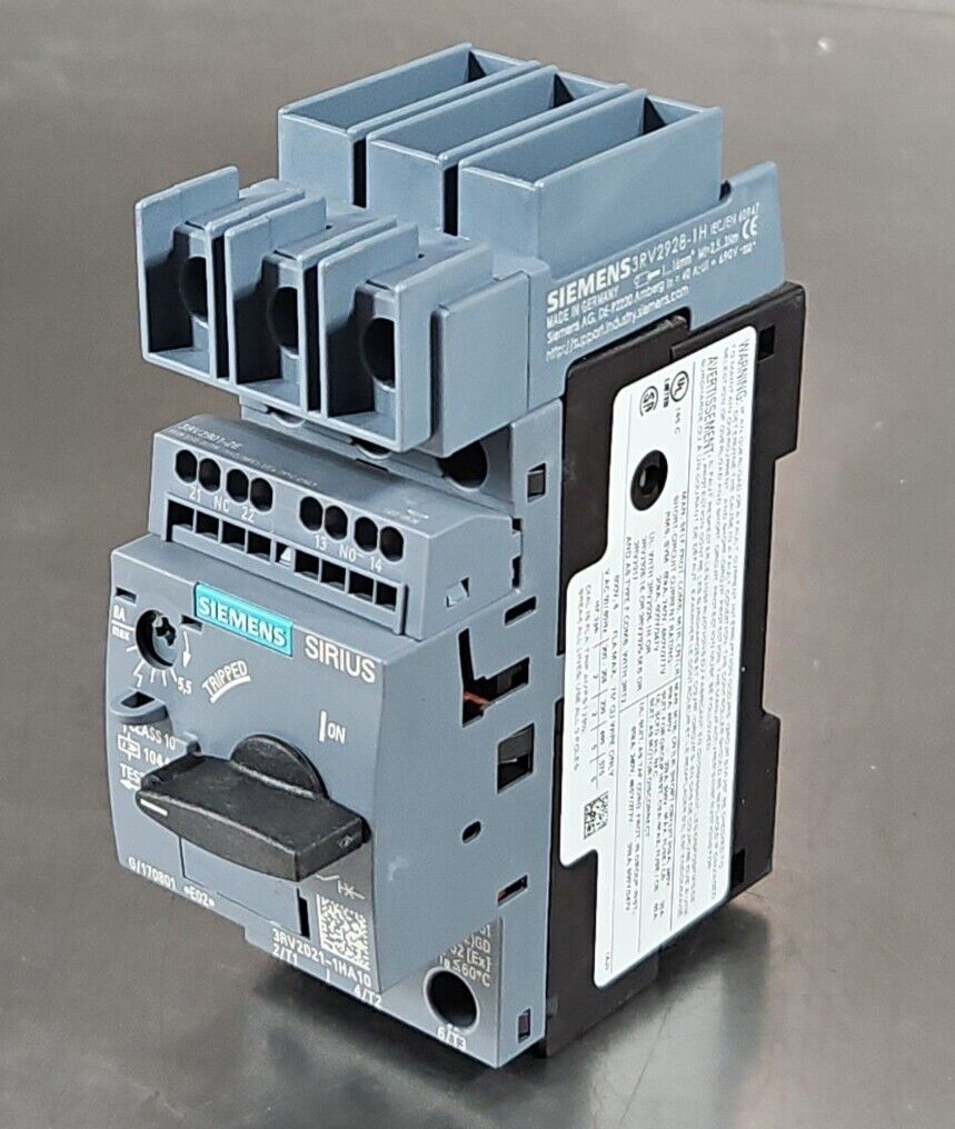 Siemens 3RV2021-1HA10 Circuit Breaker.                                     4E-22