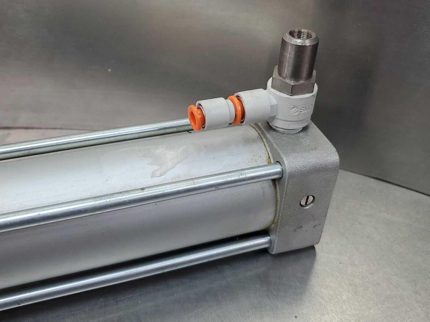 SMC NCDA1S200-1600-DUS0110 250PSI 1.70 MPa Pneumatic Cylinder.             6E-13