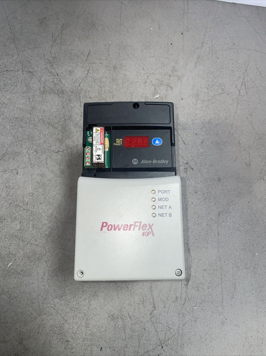 22D-D6P0N104 Allen Bradley PowerFlex 40P Drive 3HP Series A VFD Variable Drive