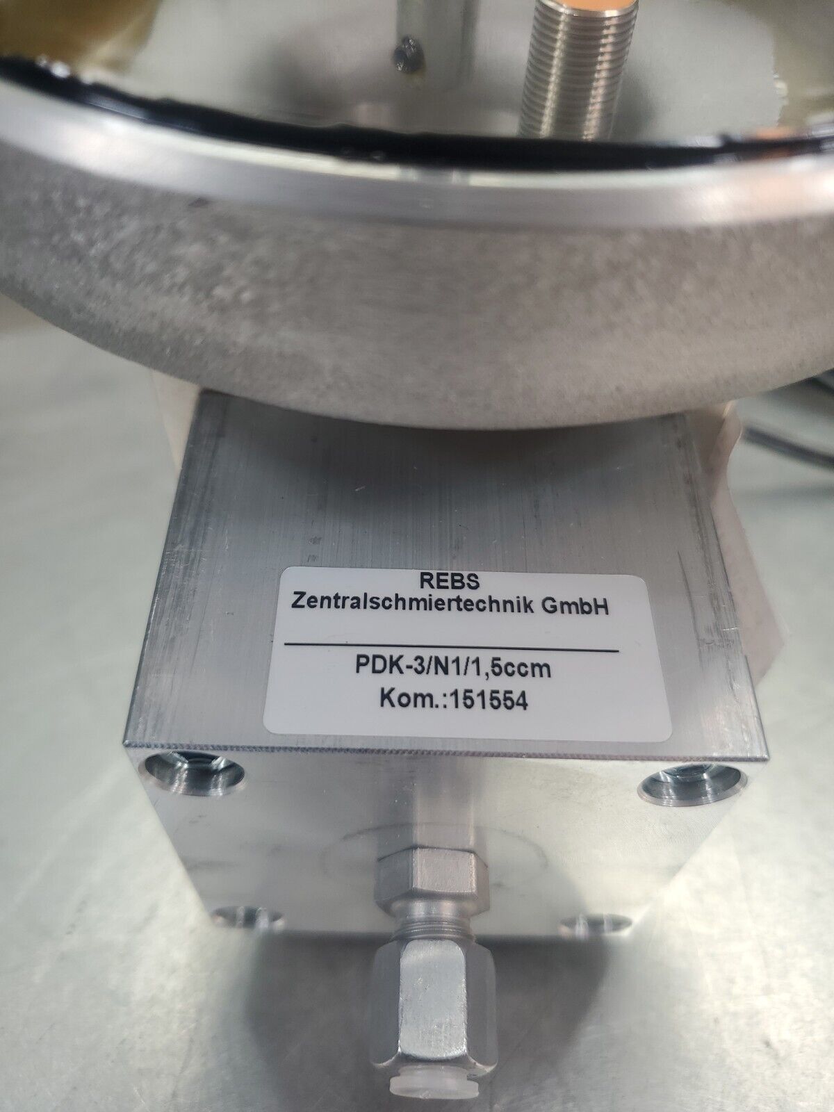 FESTO/REBS PDK-3/N1/1,5ccm (34024976) Pneumatic Pressure Cylinder.            6D