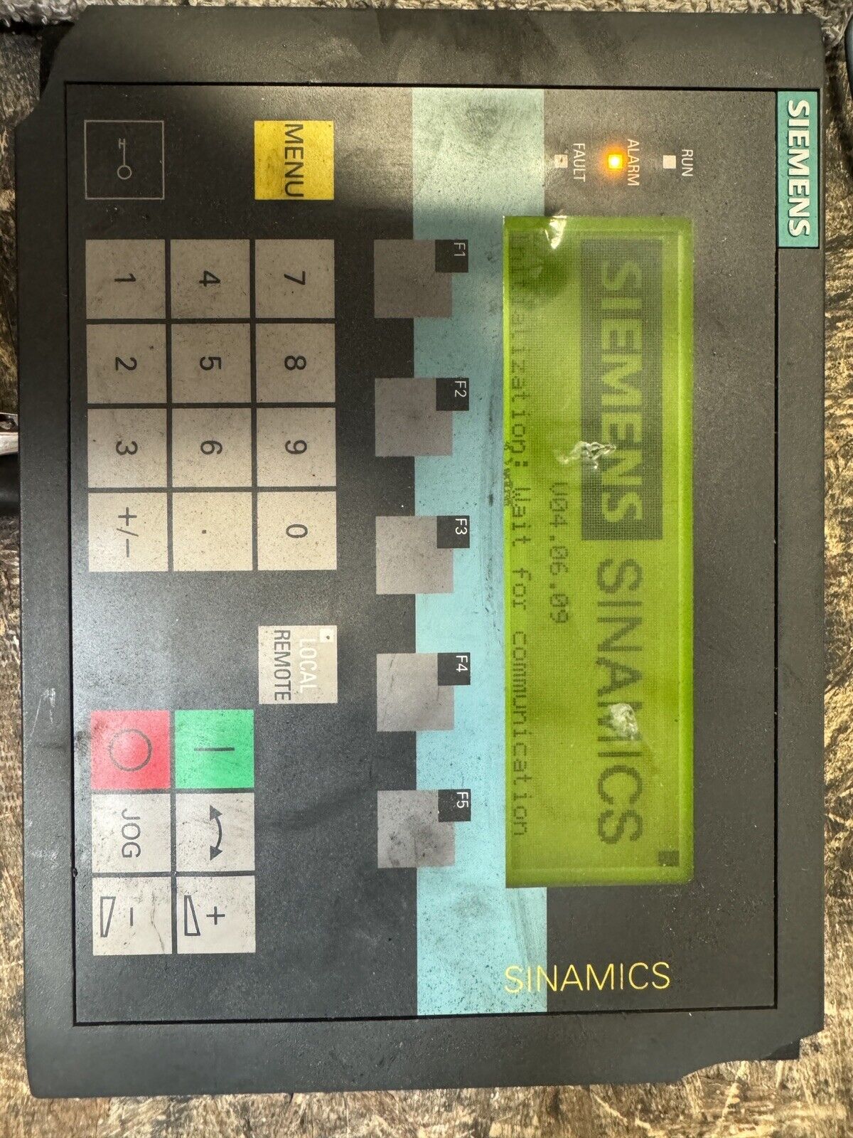 SIEMENS Sinamics Operator Panel AOP30 6SL3055-0AA00-4CA5 (BIN2.5.1)