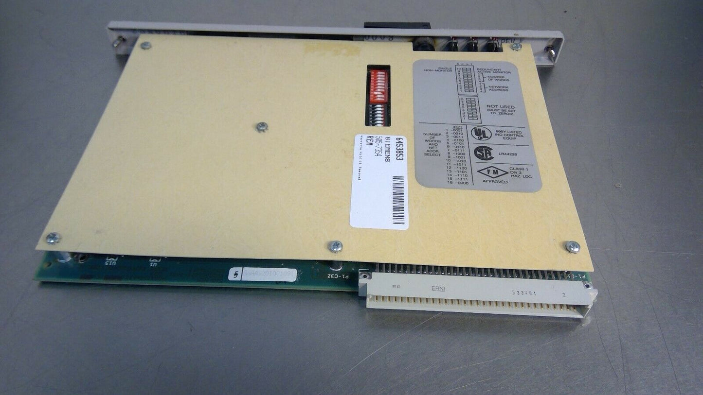 Siemens / Texas Instrument 505-7354 Network Interface Module                  3B