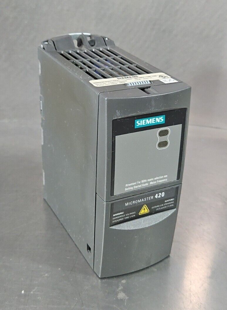 Siemens 6SE6420-2UD17-5AA1 Inverter.     Loc 1D-1