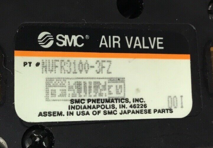 SMC NVFR3100-3FZ Air Valve & Manifold     6D