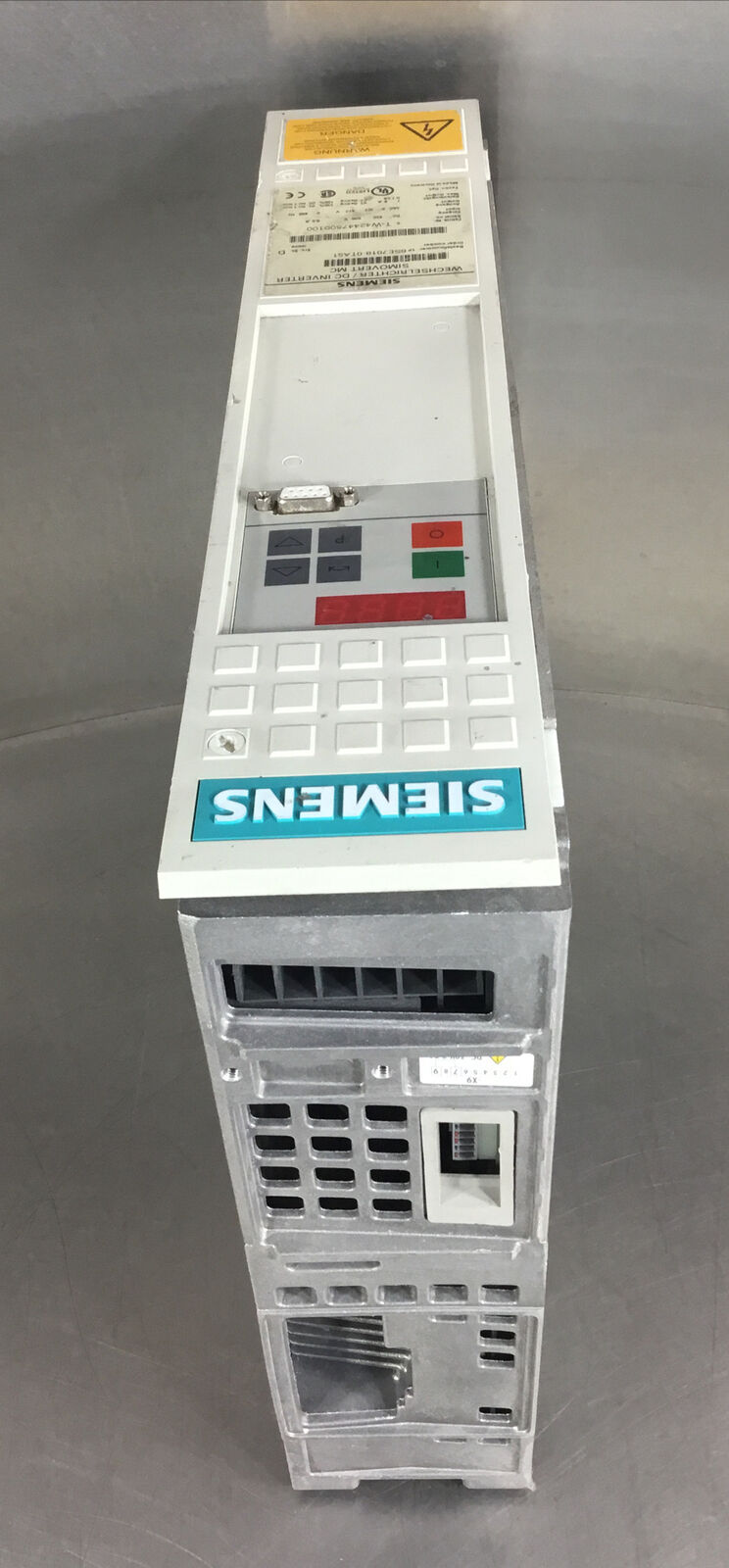 SIEMENS  6SE7018-0TA51  SIMOVERT DC INVERTER 510-650VDC 9.5A       1E