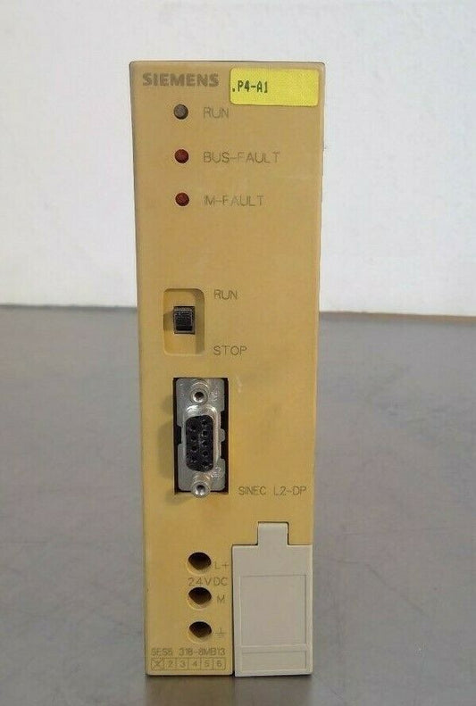 Siemens Simatic S5 - ET200U - 6ES5 318-8MB13 Interface Comm Module         3D-11