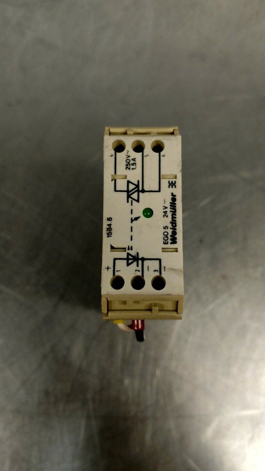 WEIDMULLER EGO5 1584.6 24V Contact Module 4B