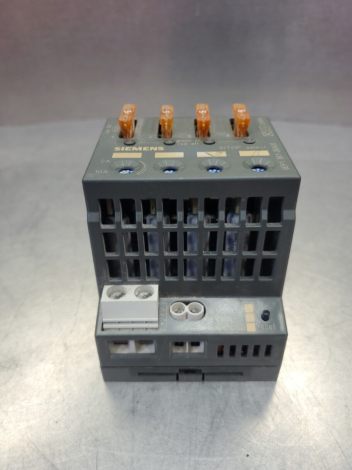 Siemens 1P 6EP1 961-2BA00 SITOP Fuse Module.                               3D-27